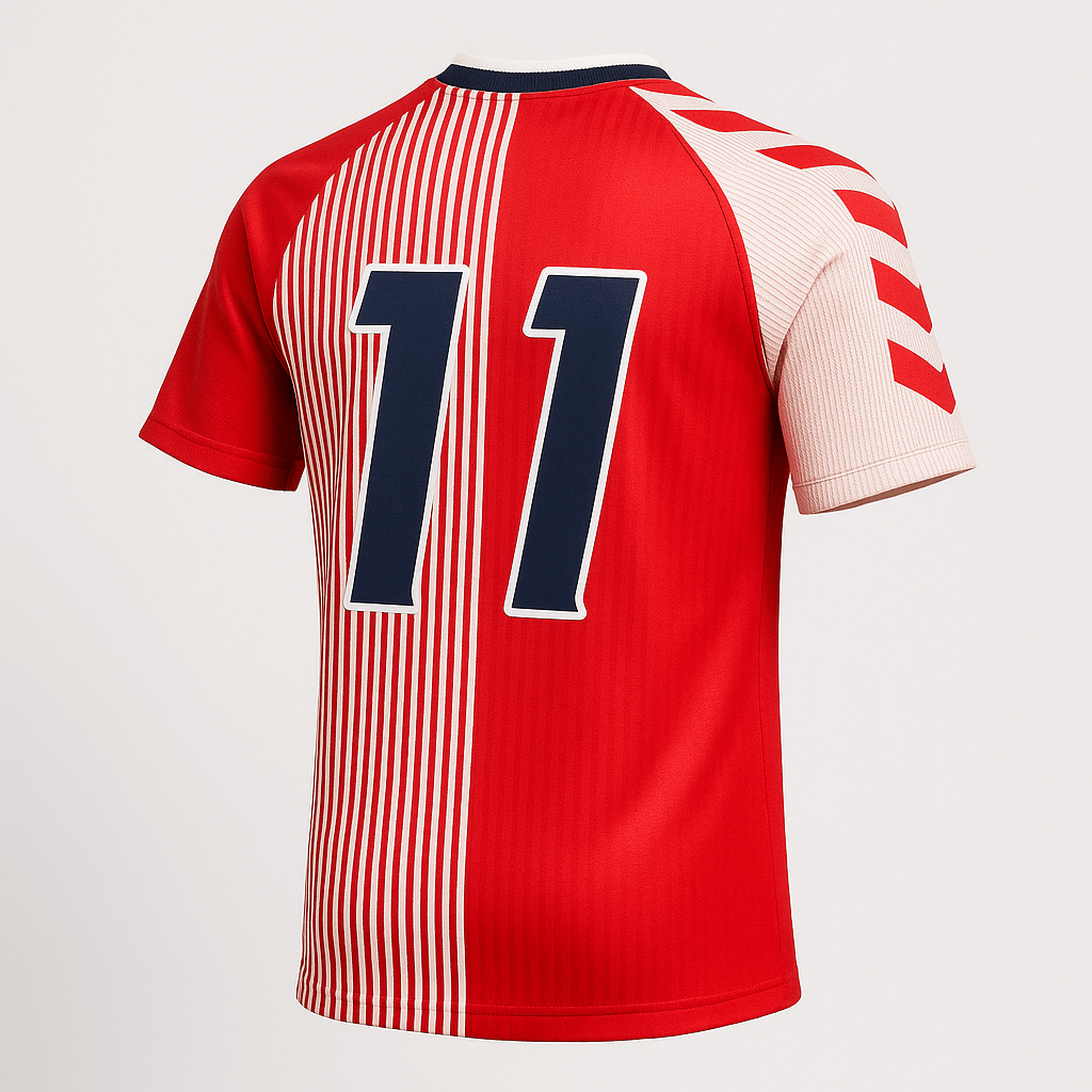 1986 Denmark Home Laudrup #11