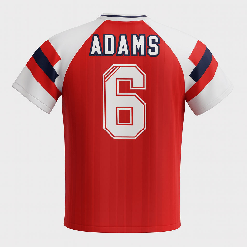 1992–94 Arsenal Home Adams #6