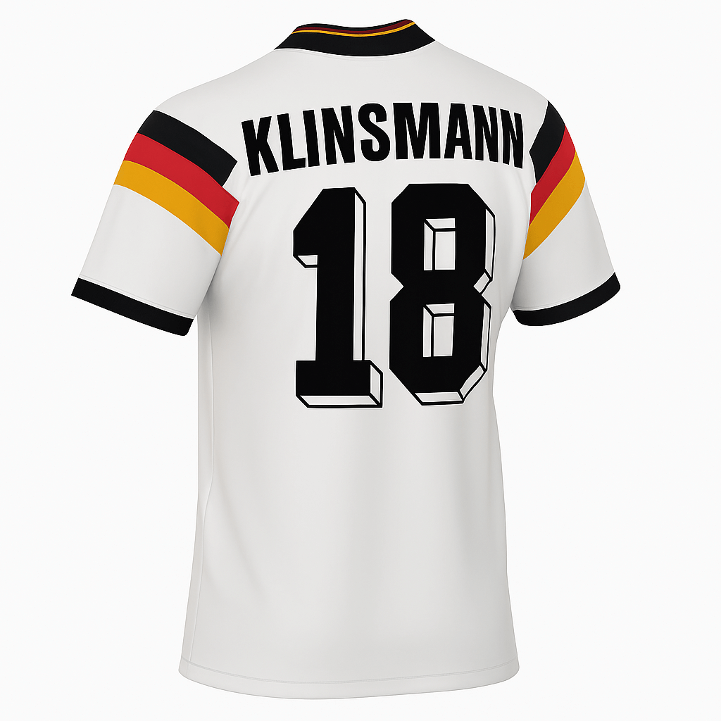 1992 Germany Home Klinsmann #18