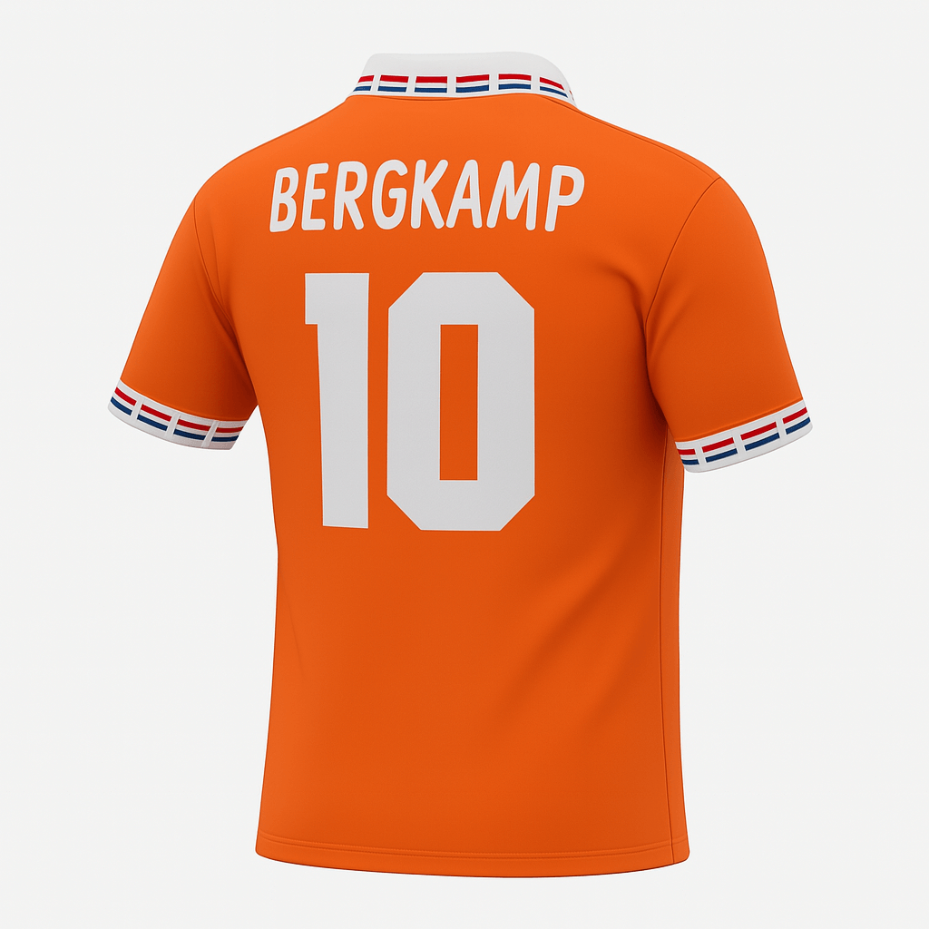 1996 Netherlands Home Bergkamp #10