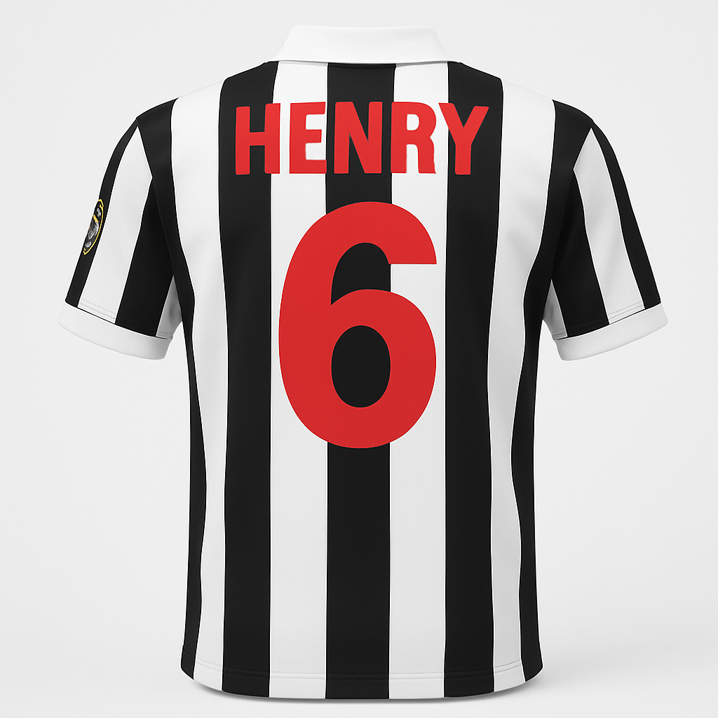 1998–99 Juventus Home Henry #6