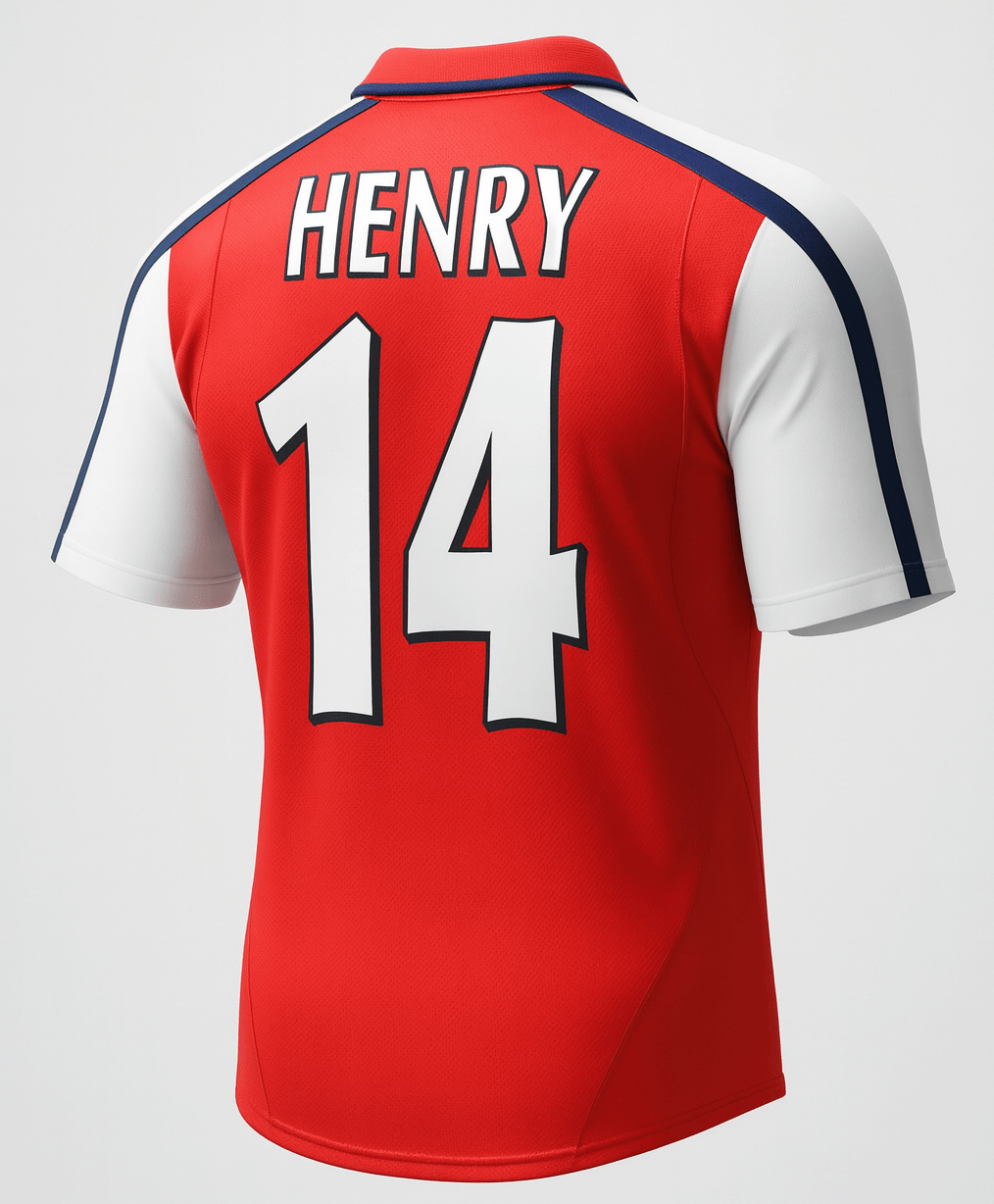 2000–02 Arsenal Home Henry #14