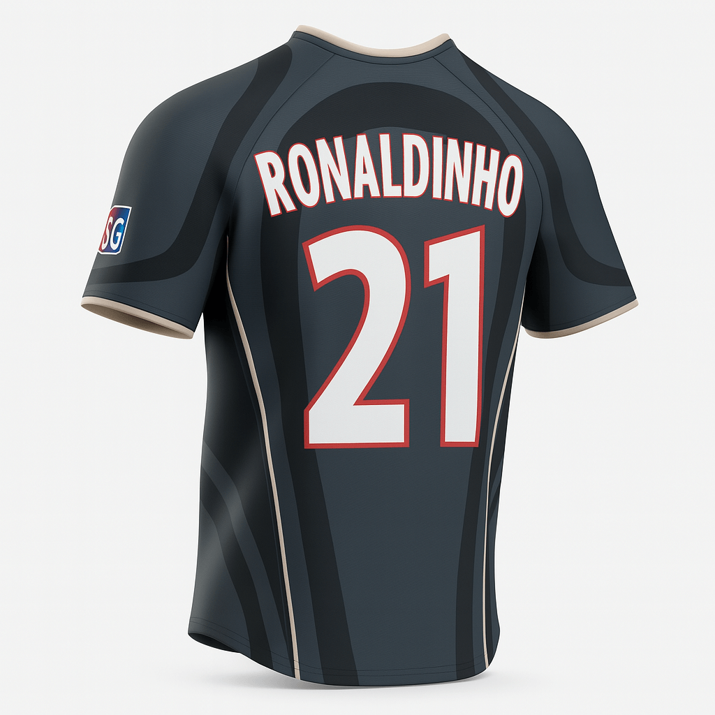 2001–02 Paris Saint-Germain Third Ronaldinho #21