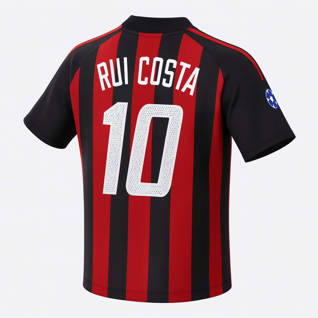 2002–03 AC Milan Home Rui Costa #10