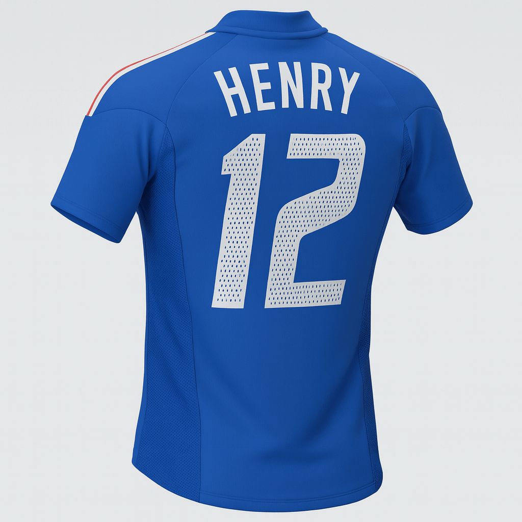 2002 France Home Henry #12