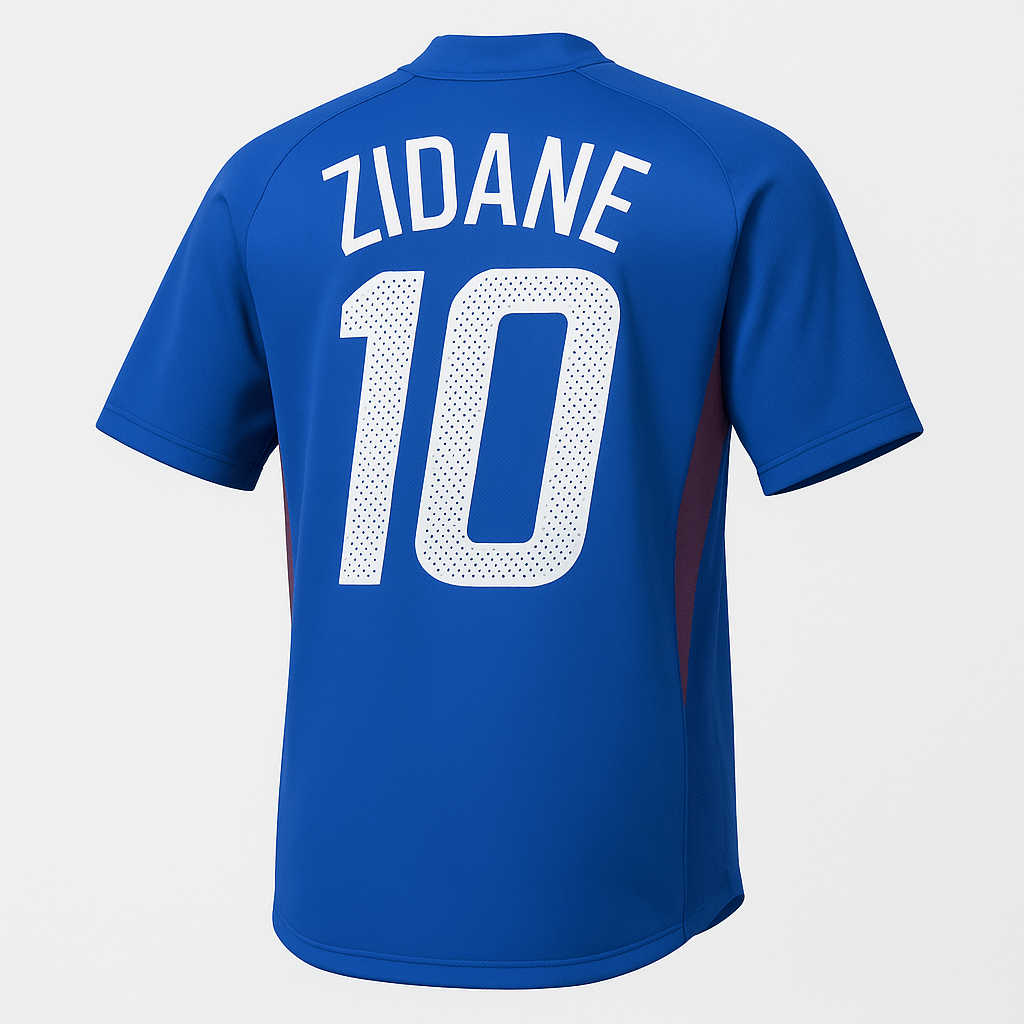 2002 France Home Zidane #10