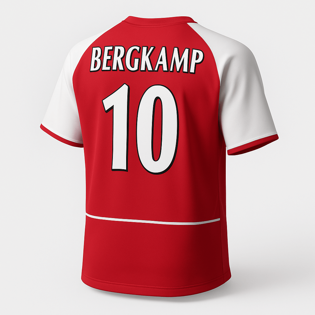2003–04 Arsenal Home Bergkamp #10