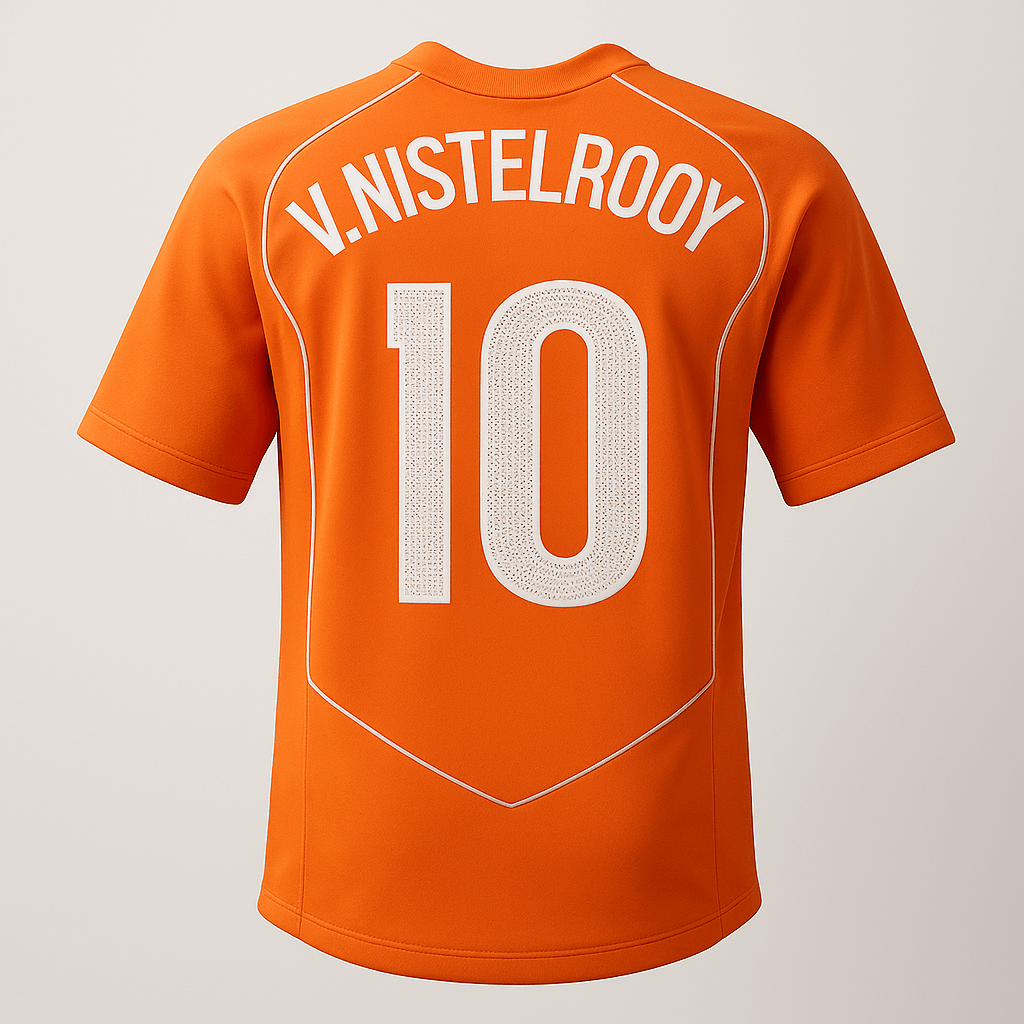 2004 Netherlands Home V.Nistelrooy #10