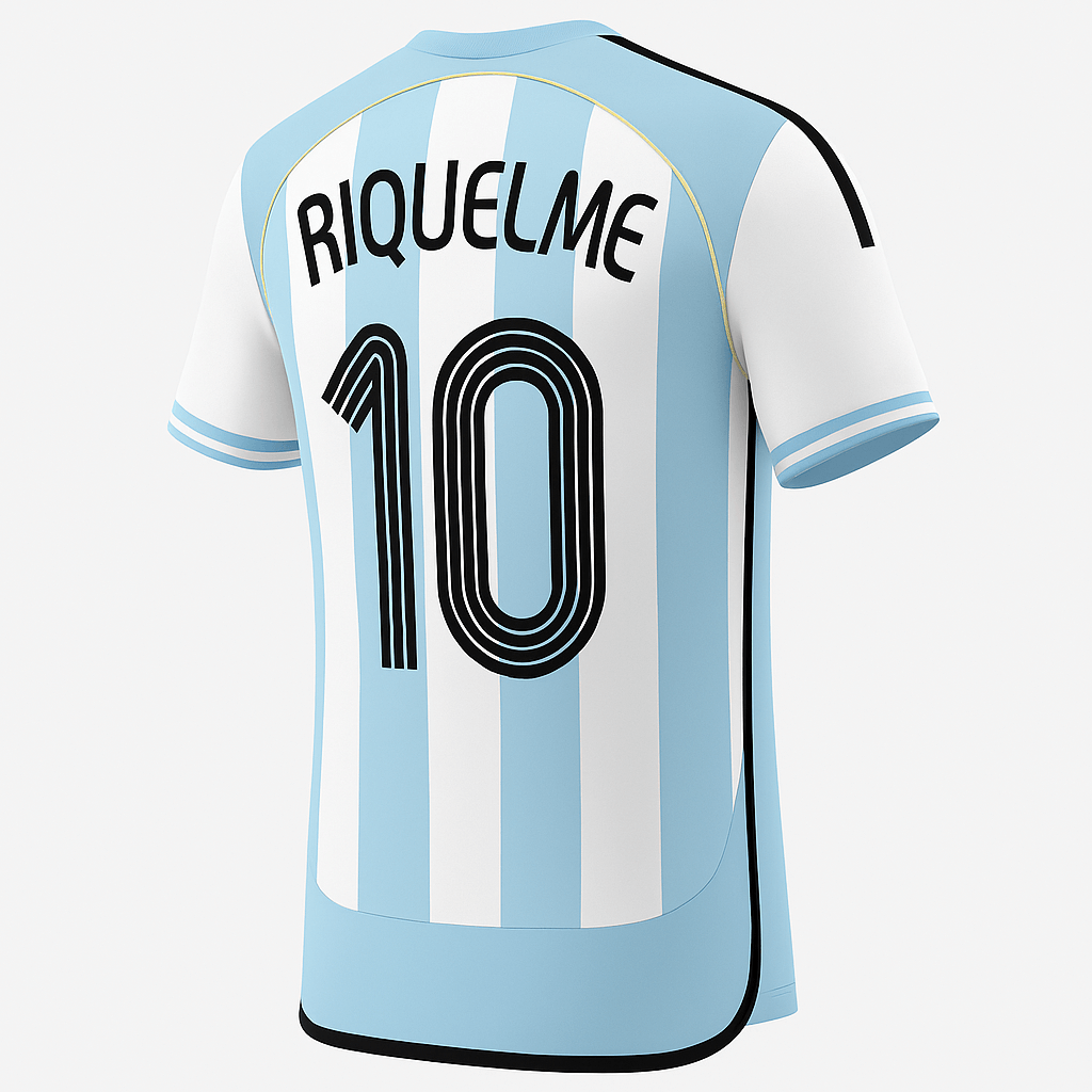 2006 Argentina Home Riquelme #10