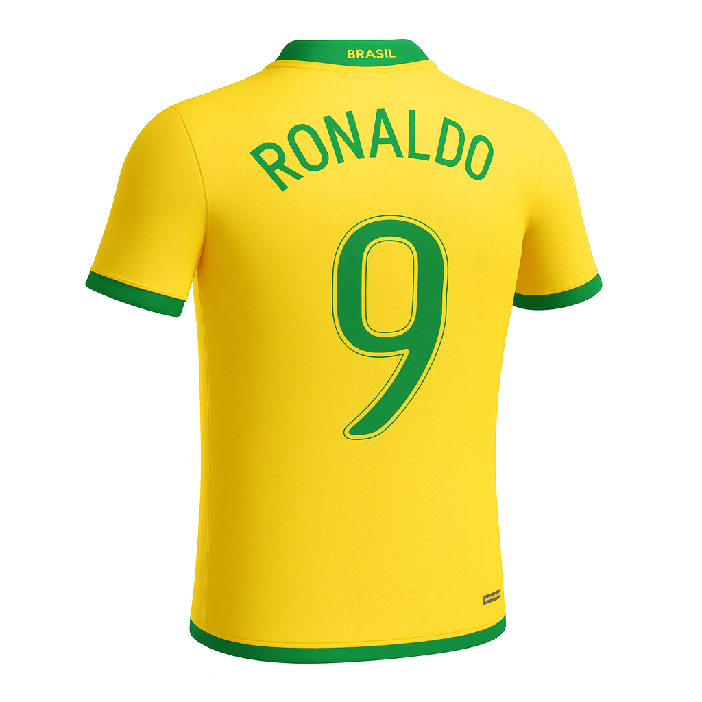2006 Brazil Home Ronaldo #9