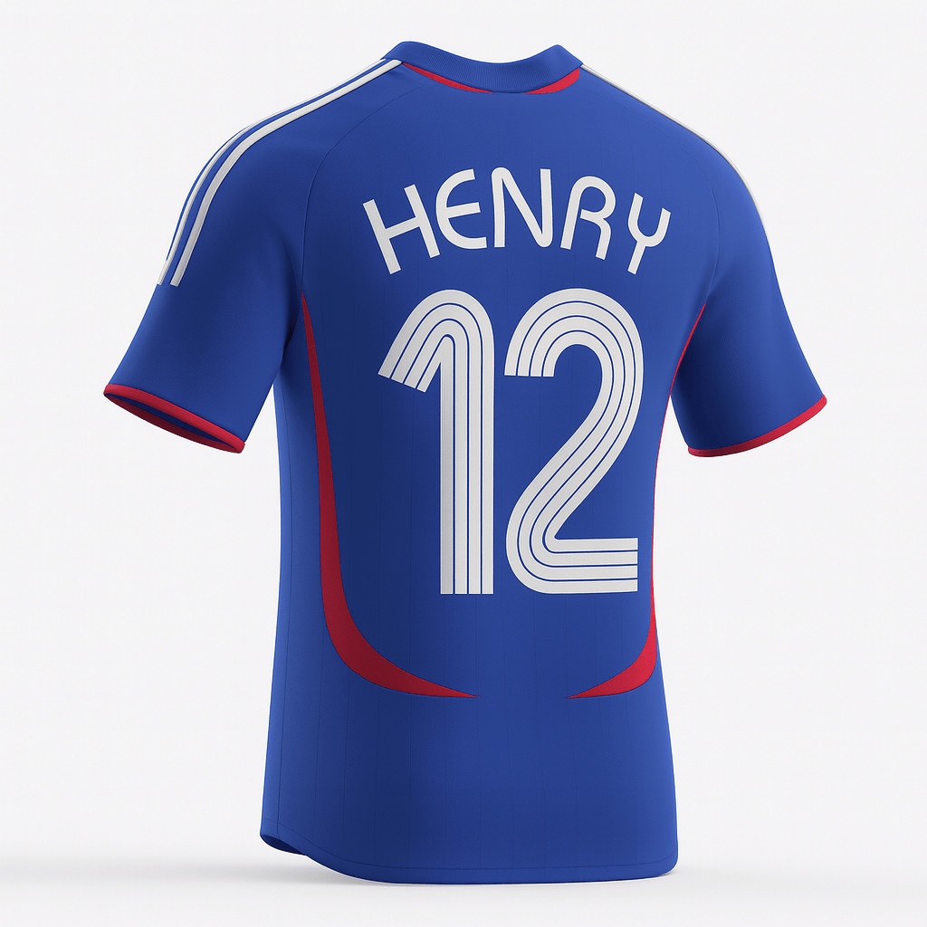 2006 France Home Henry #12