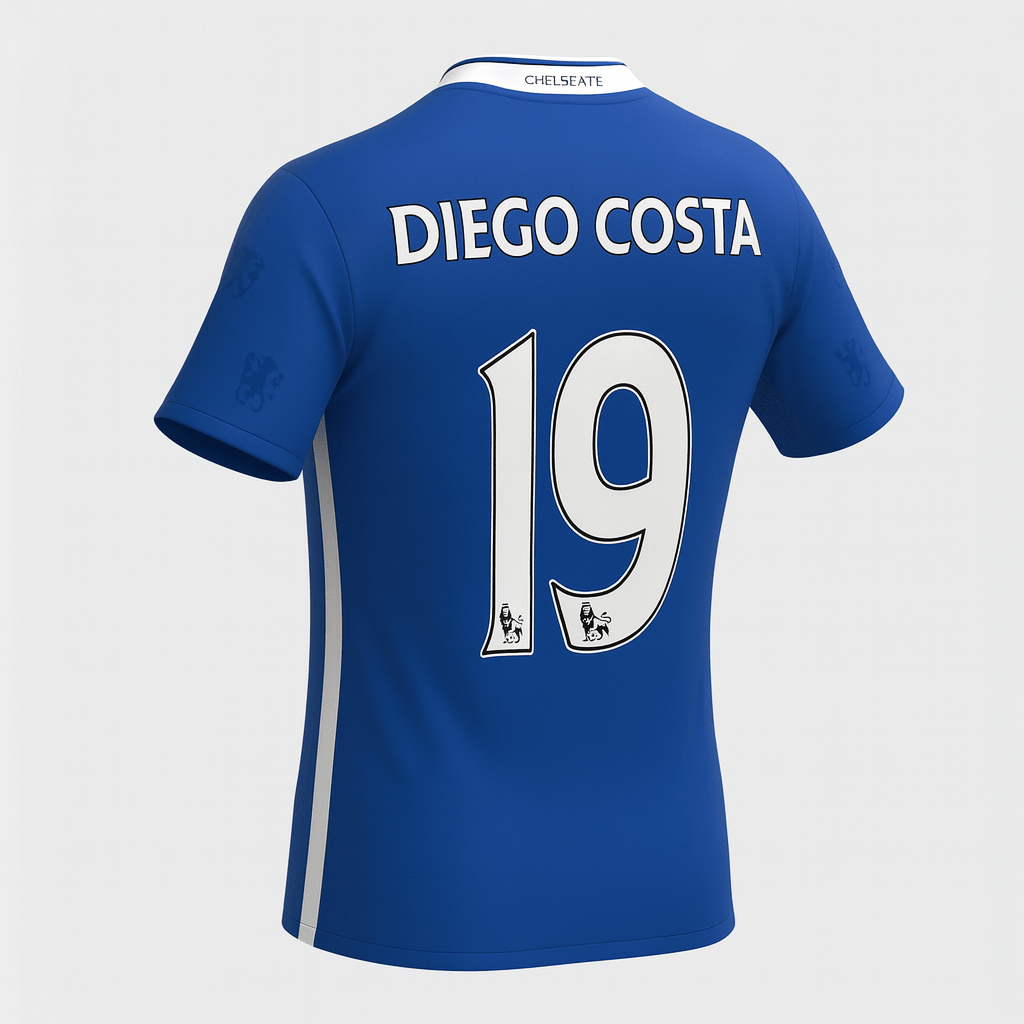 2016–17 Chelsea Home Diego Costa #19
