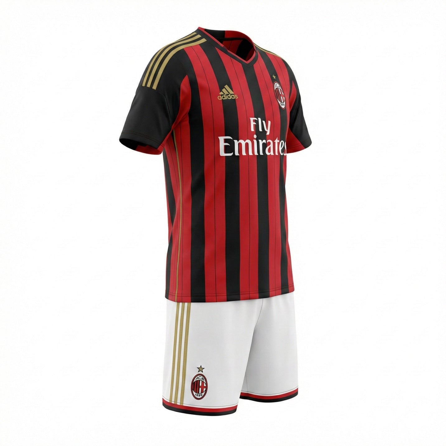 AC Milan Home 2013/2014 Kids Kit