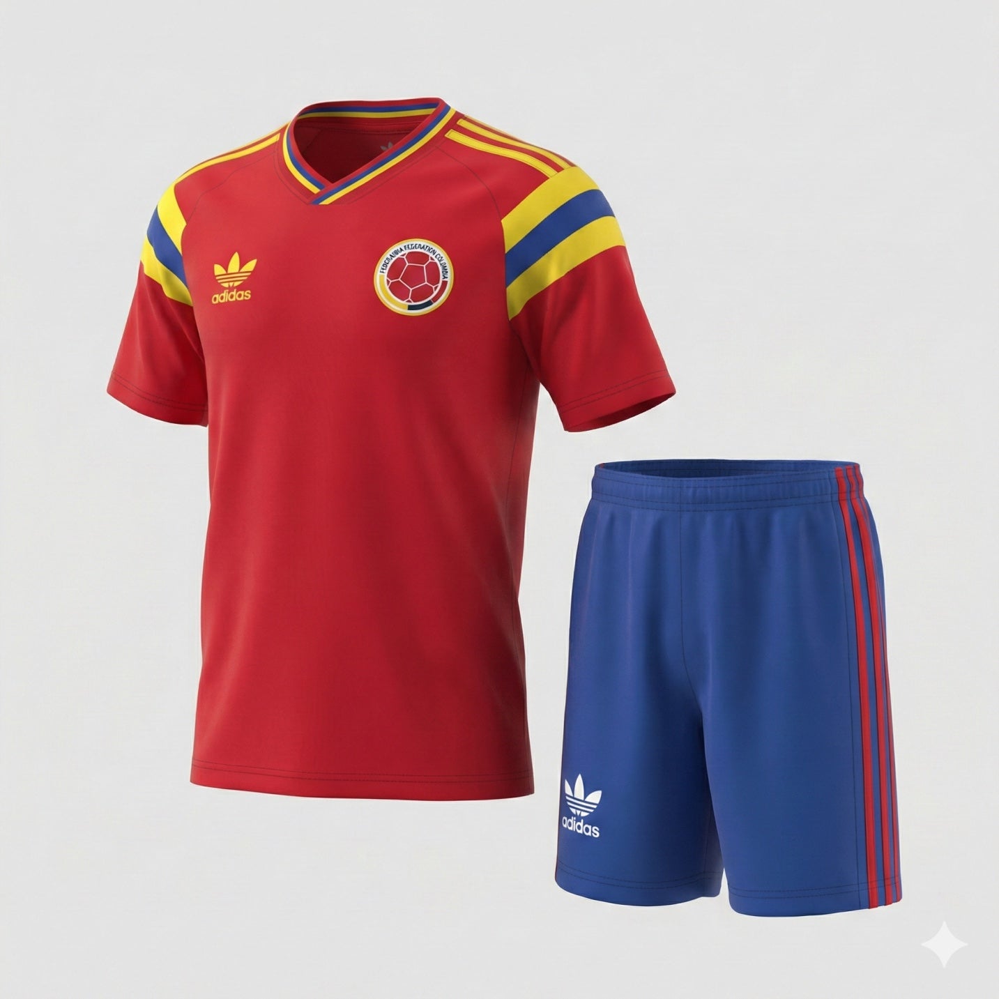 Colombia Away 1990 Kids Kit