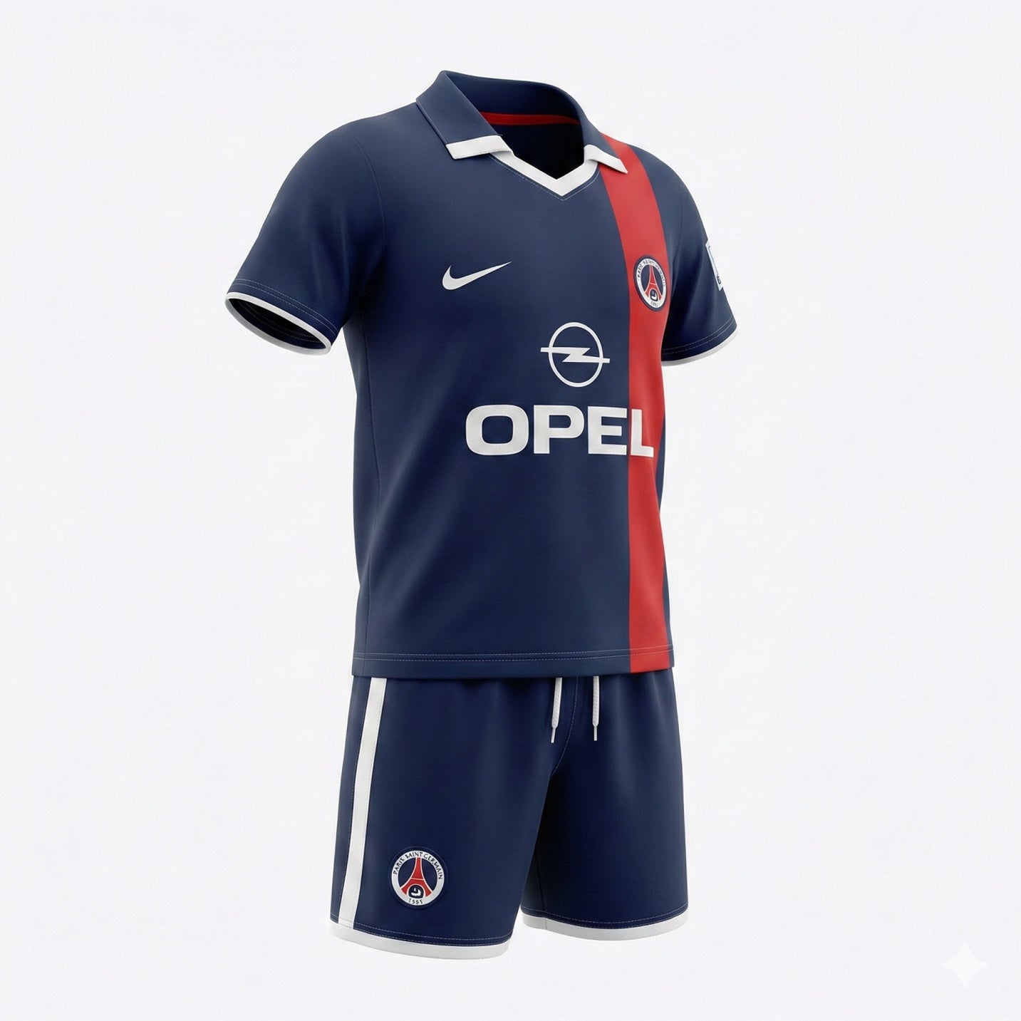 Paris Saint-Germain Home 2001/2002 Kids Kit