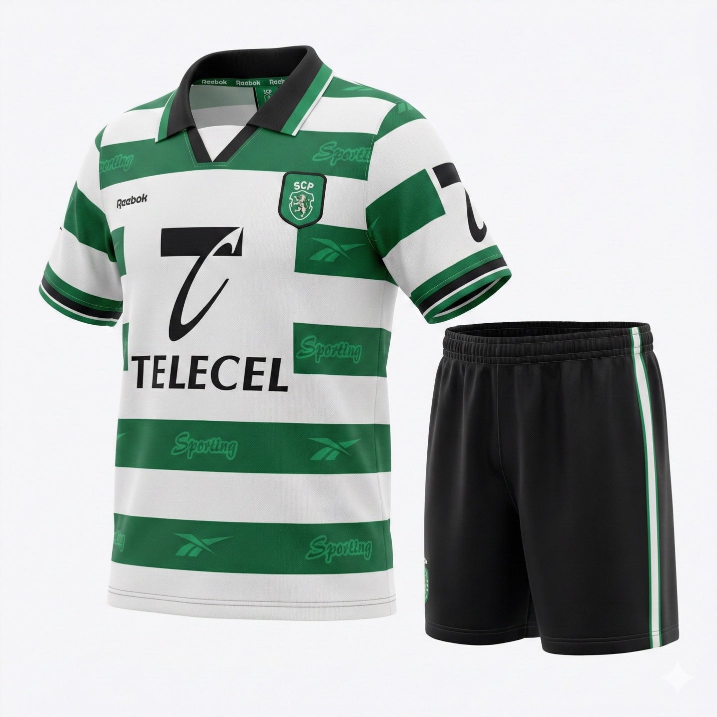 Sporting Lisbon Home 1999/2000 Kids Kit