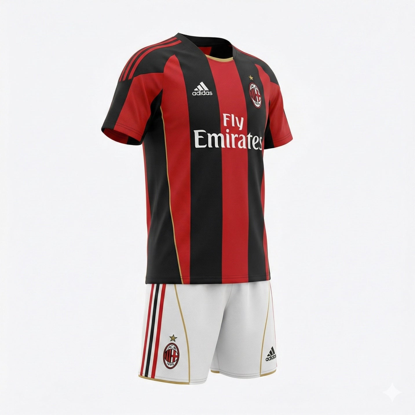 AC Milan Home 2010/2011 Kids Kit