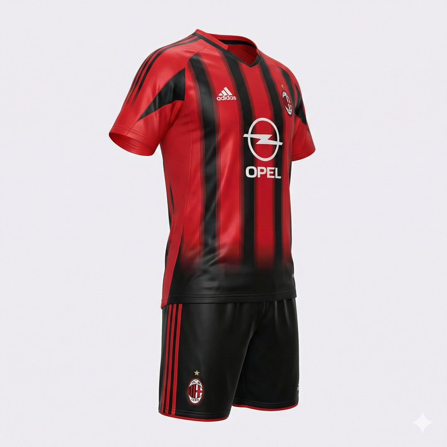 AC Milan Home 2004/2005 Kids Kit