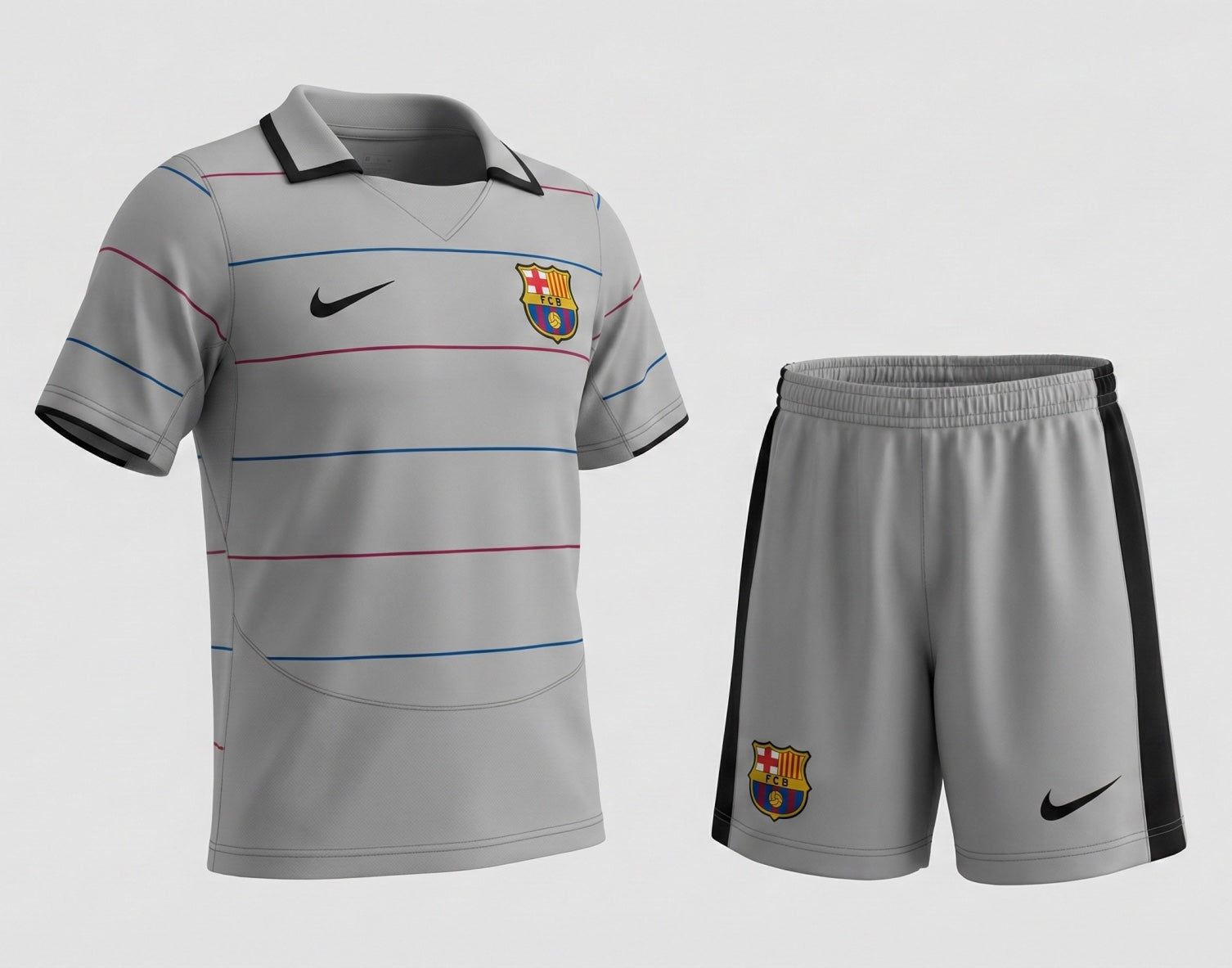 Barcelona Away 2003/2004 Kids Kit