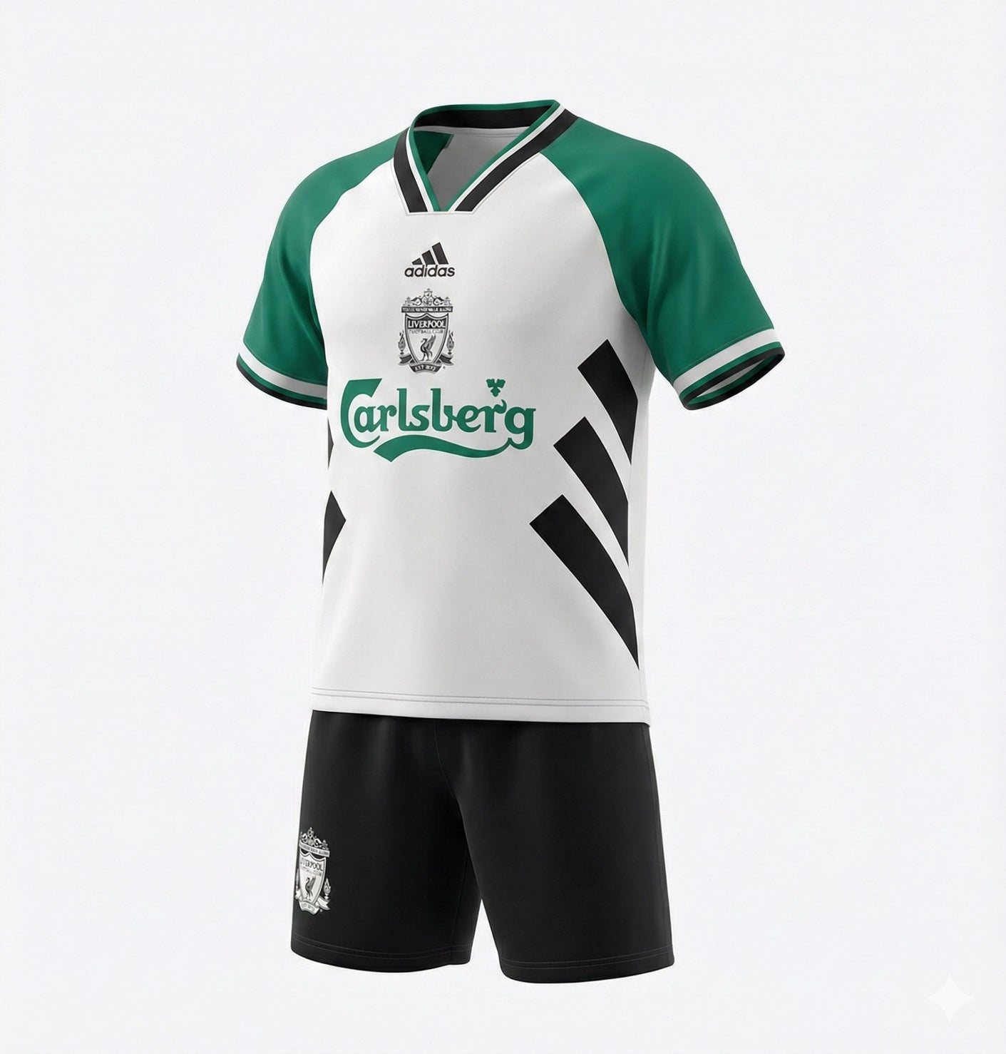 Liverpool Away 1993/1995 Kids Kit