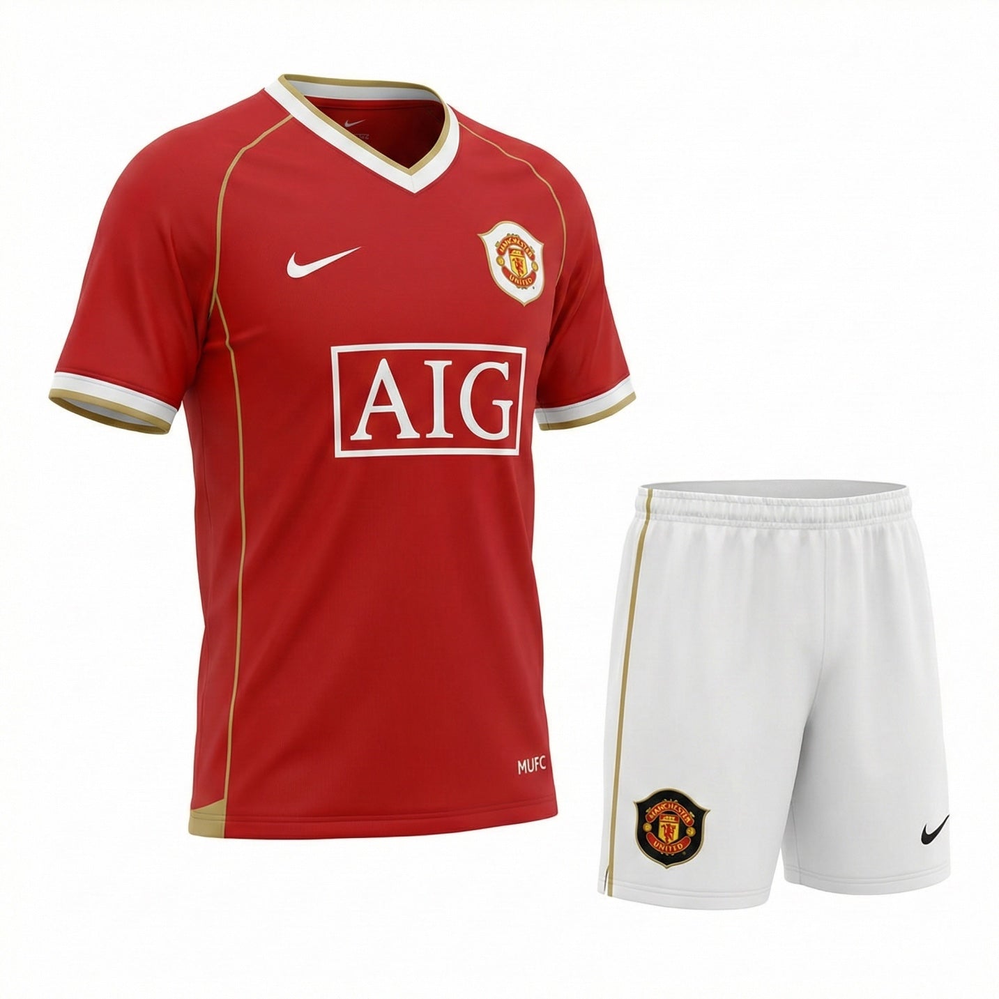 תלבושת בית לילדים של מנצ'סטר יונייטד לעונת 2006/2007