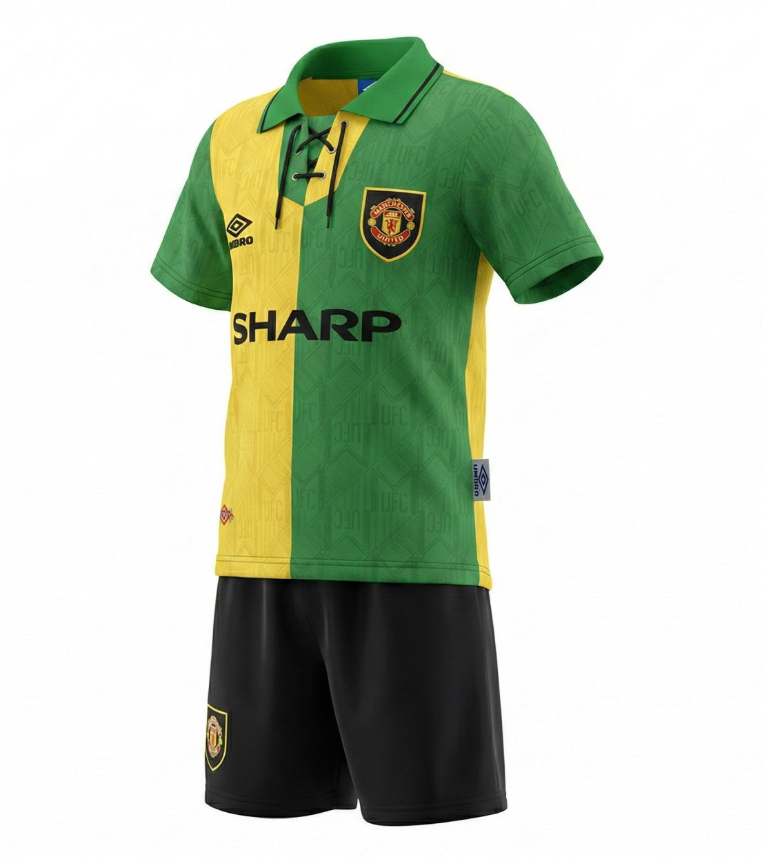 Manchester United Away 1992/1994 Kids Kit