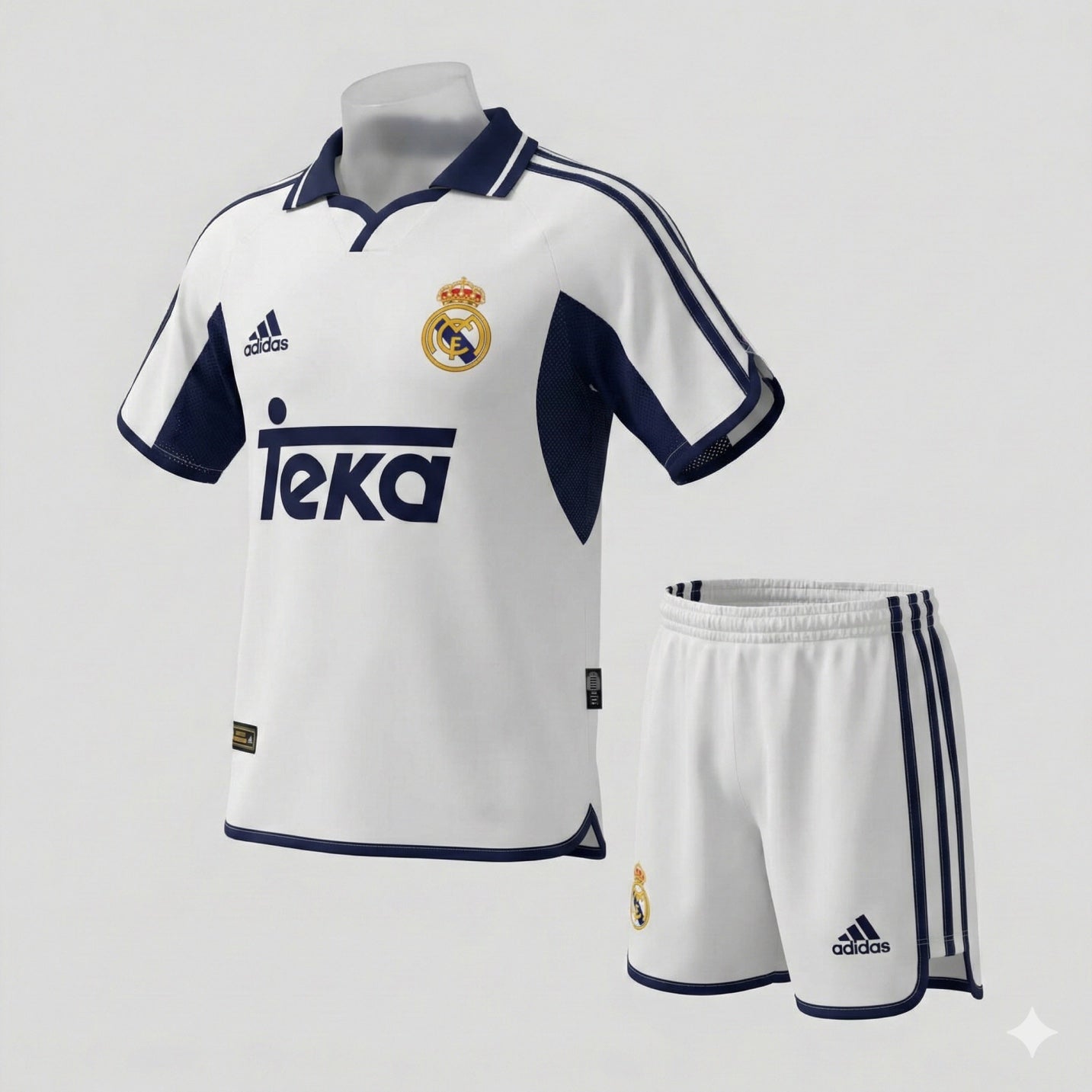 Real Madrid Home 2000/2001 Kids Kit