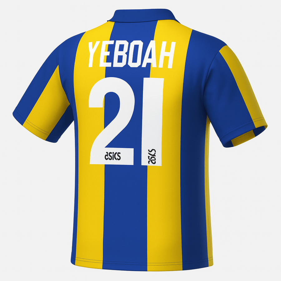 1993–95 Leeds United Away Yeboah #21