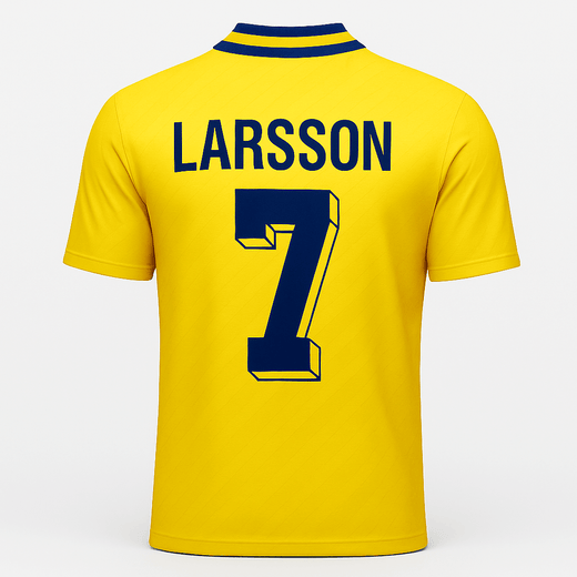 1994–96 Sweden Home Larsson #7