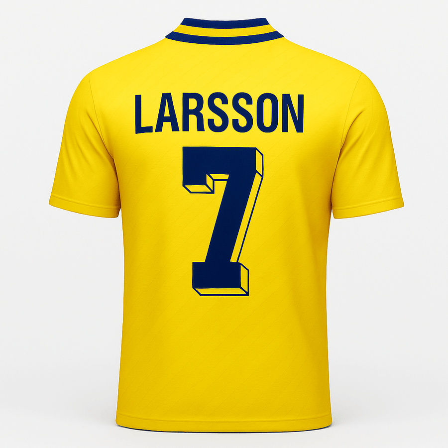 1994–96 Sweden Home Larsson #7