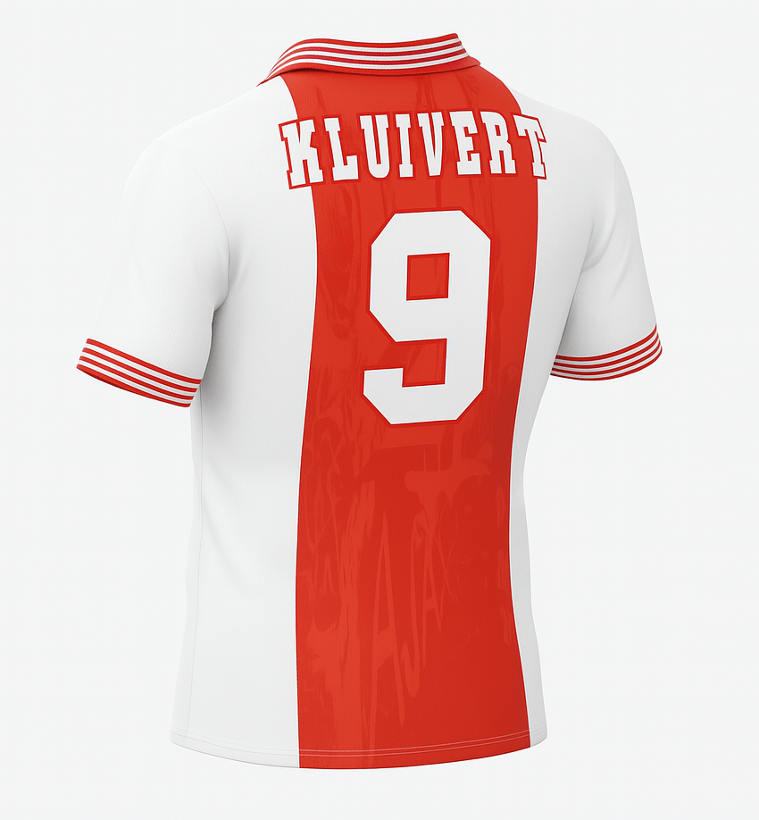 1996–97 Ajax Home Kluivert #9