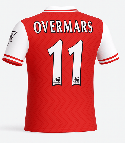 1996–98 Arsenal Home Overmars #11
