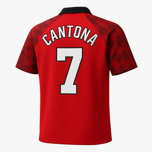 1996–98 Manchester United Home Cantona #7