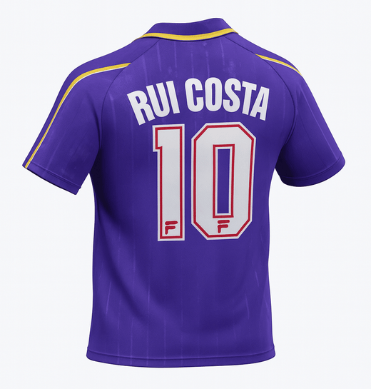 1997–98 Fiorentina Home Rui Costa #10