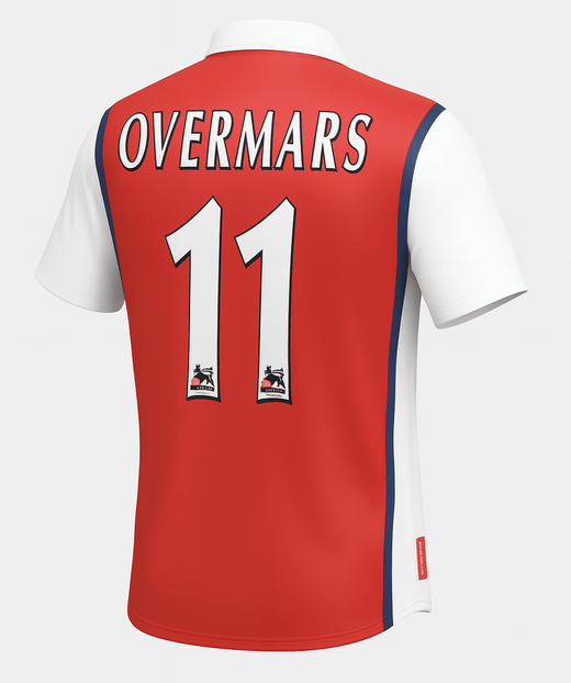 1998–99 Arsenal Home Overmars #11