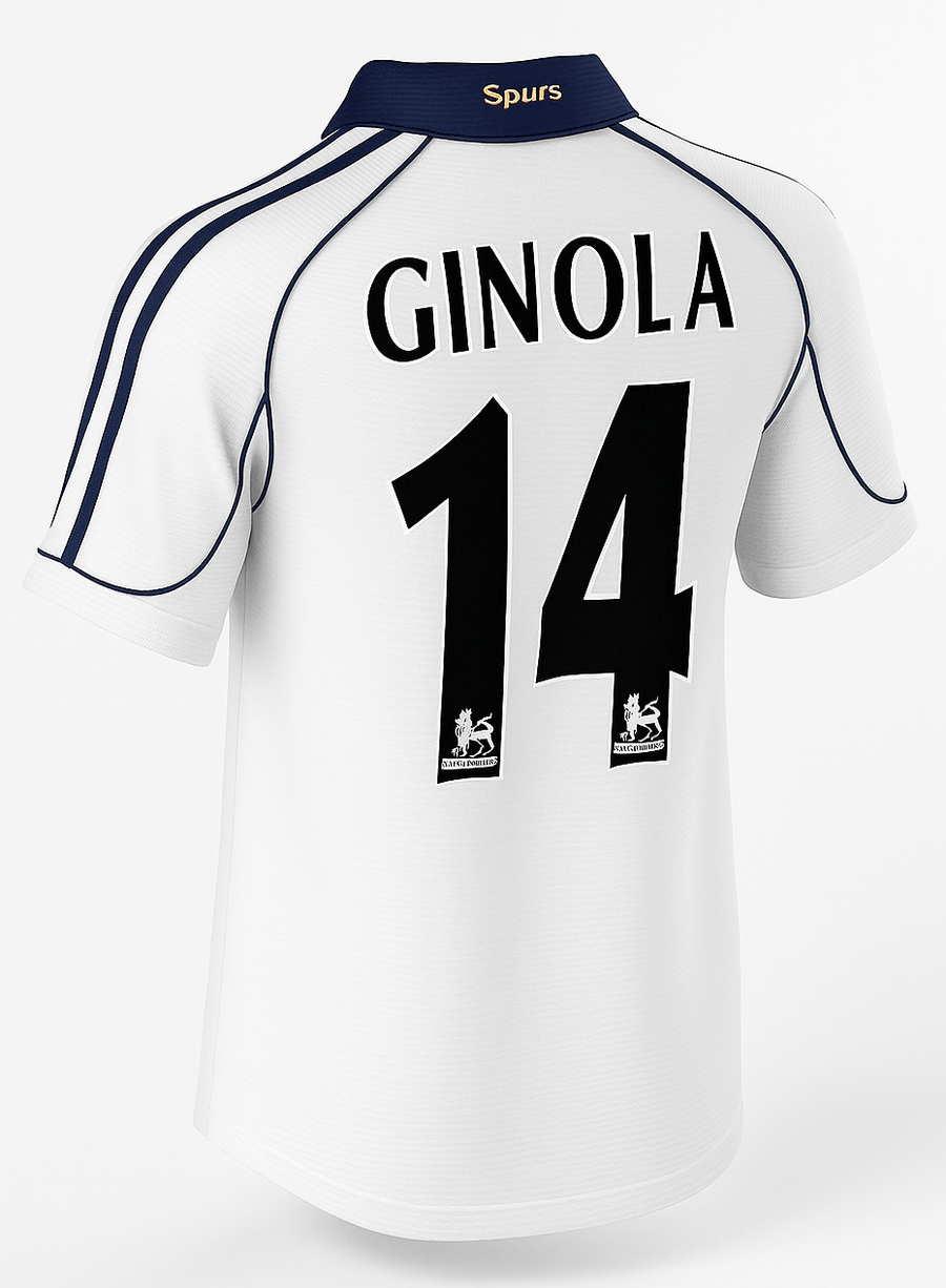 1999–01 Tottenham Home Ginola #14