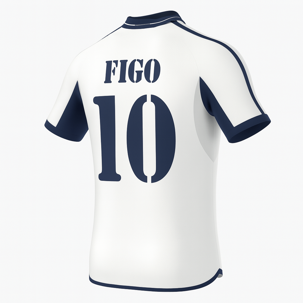2000–01 Real Madrid Home Figo #10