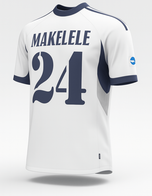 2000–01 Real Madrid Home Makelele #24