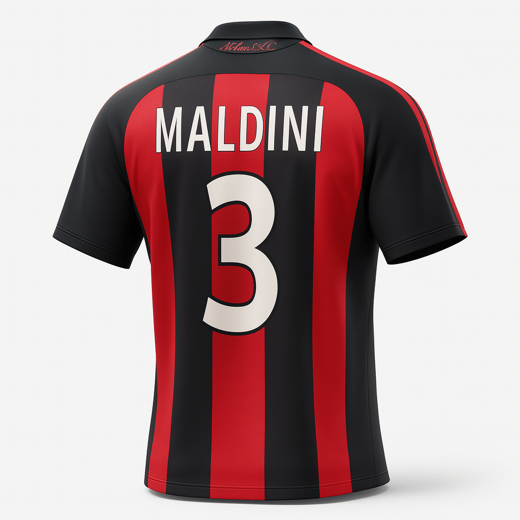 2000–02 AC Milan Home Maldini #3