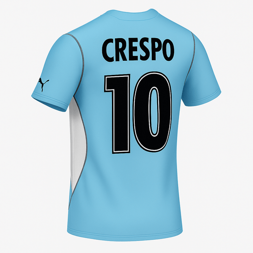 2001–02 Lazio Home Crespo #10