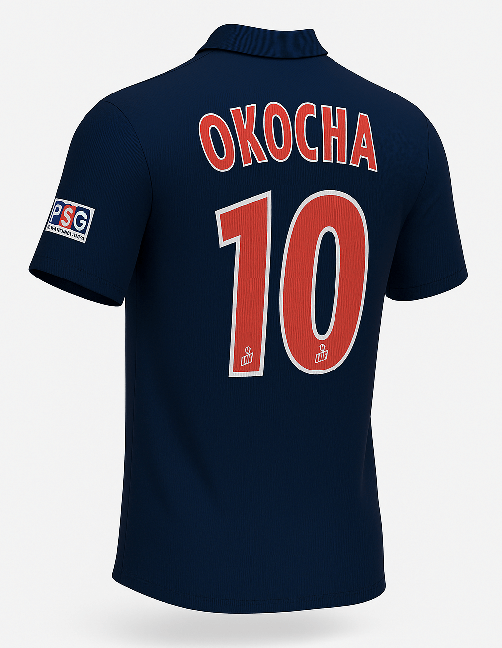2001–02 Paris Saint-Germain Home Okocha #10