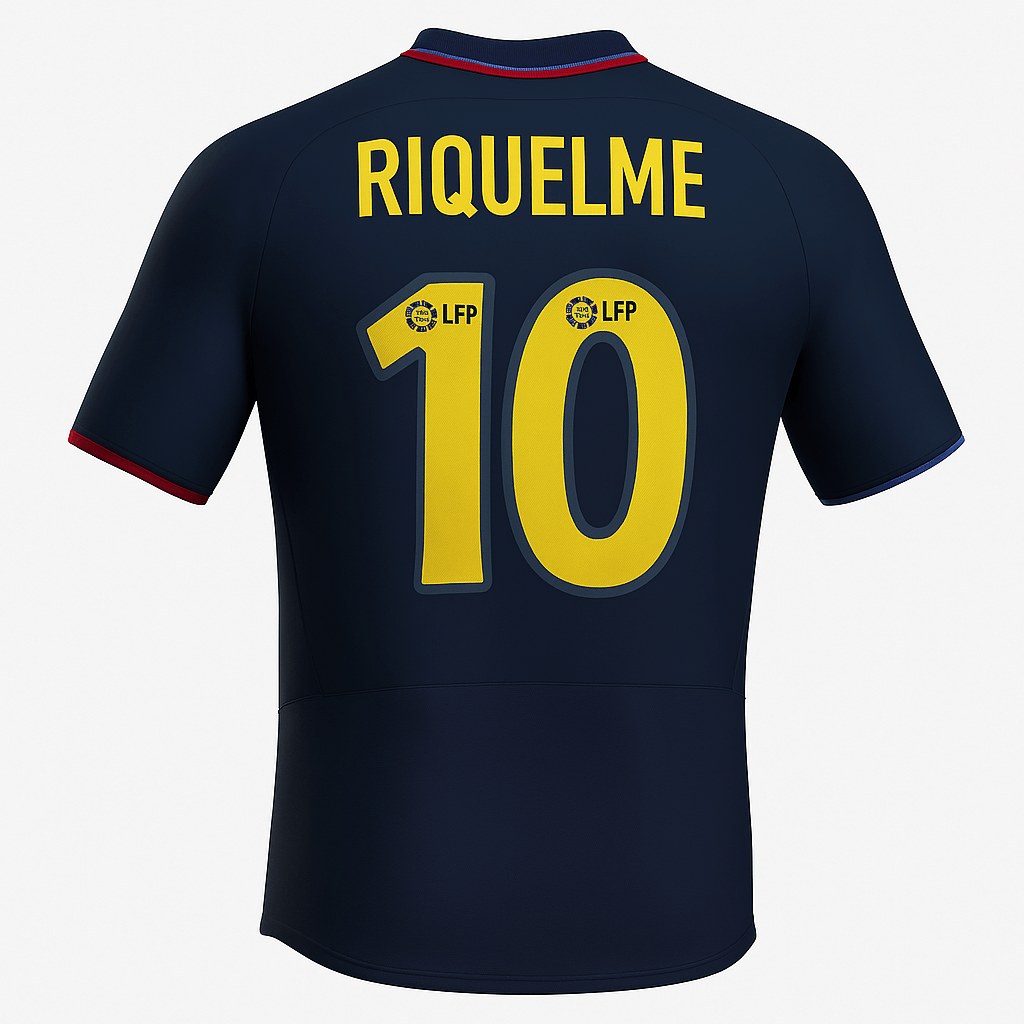 2002–03 Barcelona Away Riquelme #10