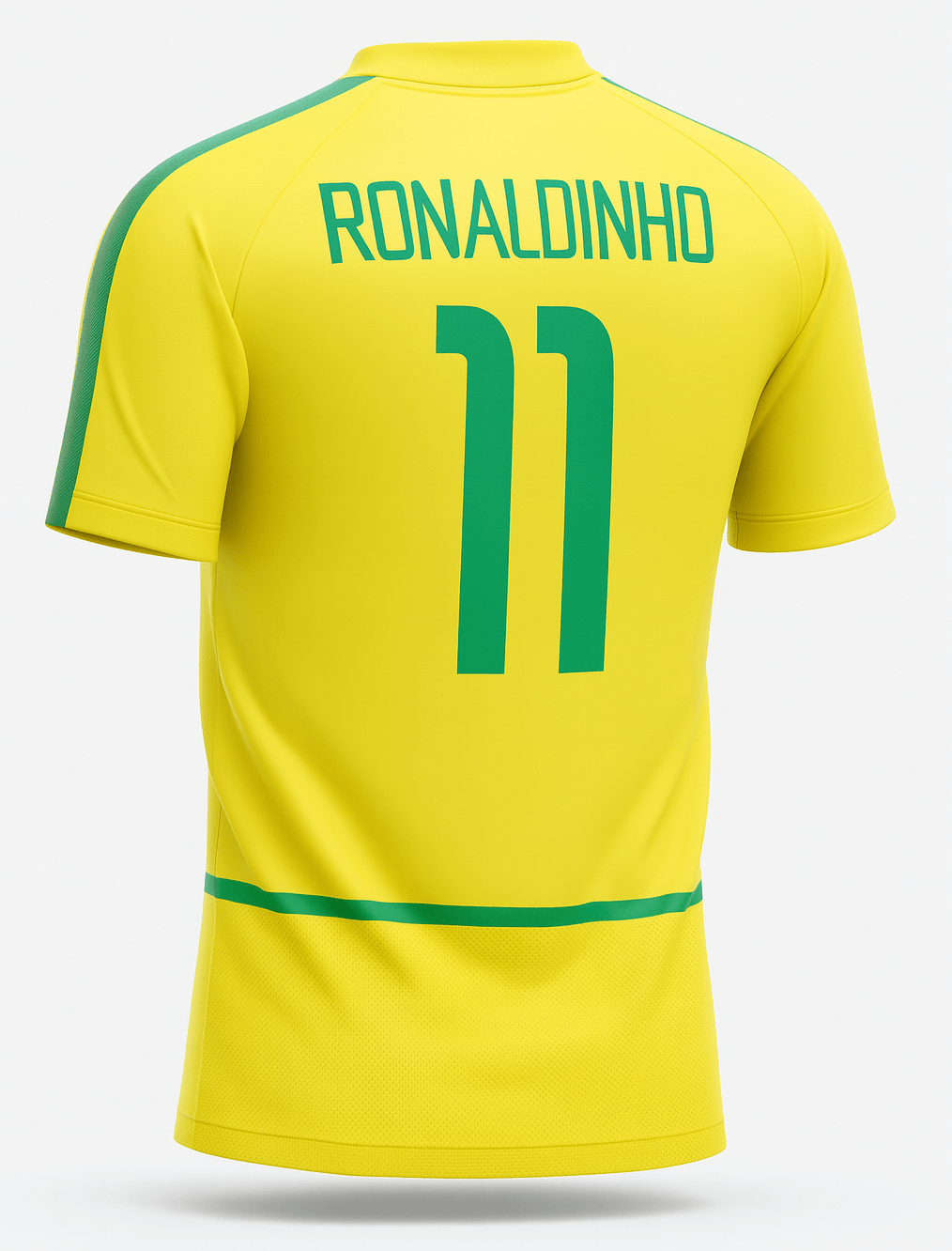 2002 Brazil Home Ronaldinho #11