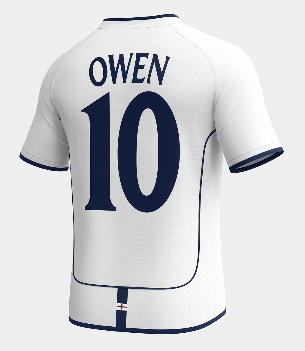 2002 England Home Owen #10