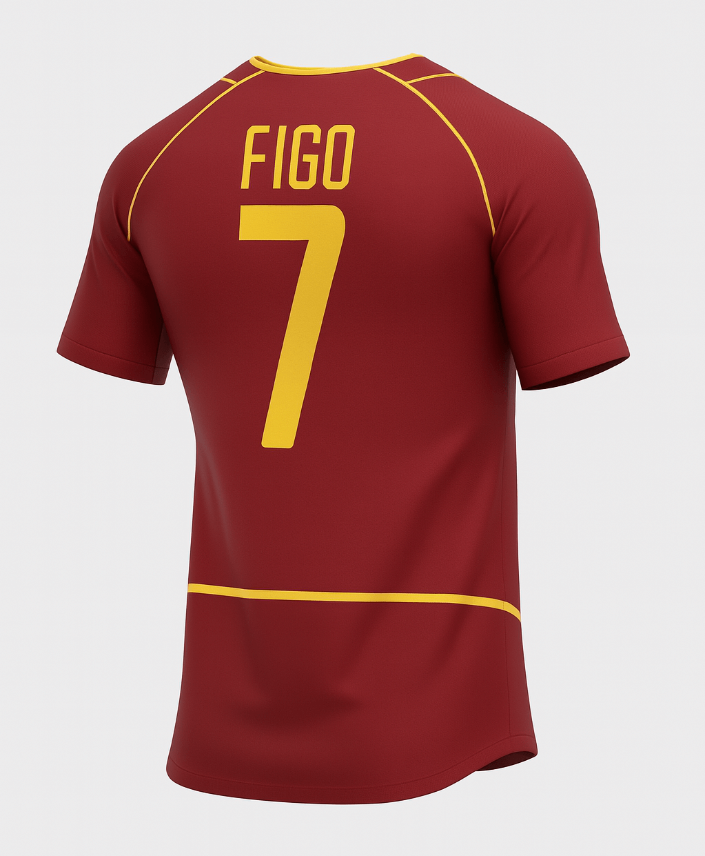 2002 Portugal Home Figo #7