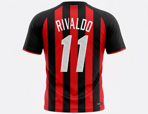 2002–03 AC Milan Home Rivaldo #11