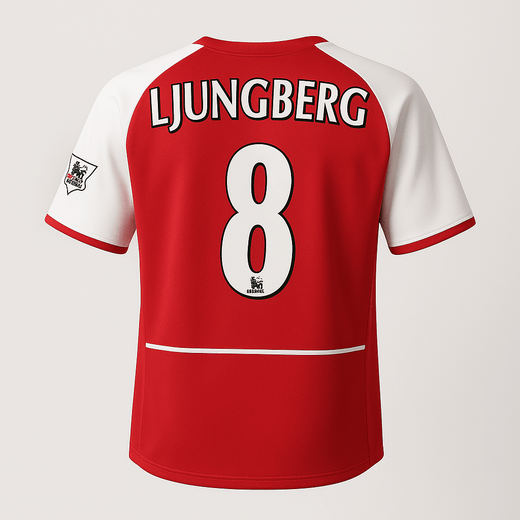 2003–04 Arsenal Home Ljungberg #8