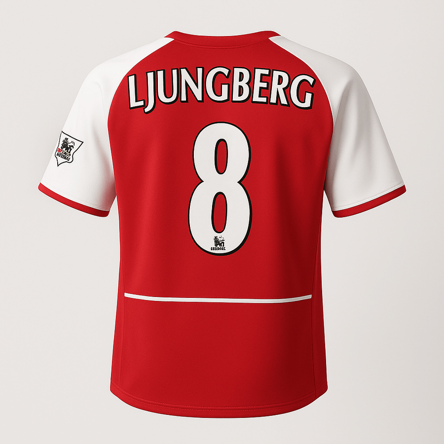 2003–04 Arsenal Home Ljungberg #8
