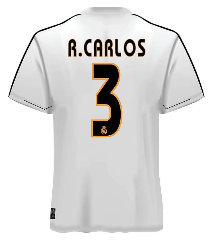 2003–04 Real Madrid Home R.Carlos #3