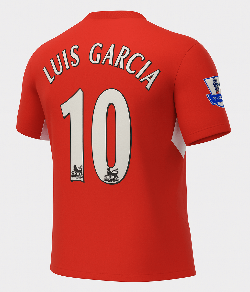 2004–06 Liverpool Home Luis Garcia #10